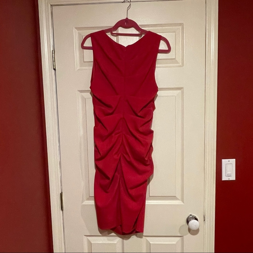 Nicole Miller Ruched Dress - Picture 2 of 7